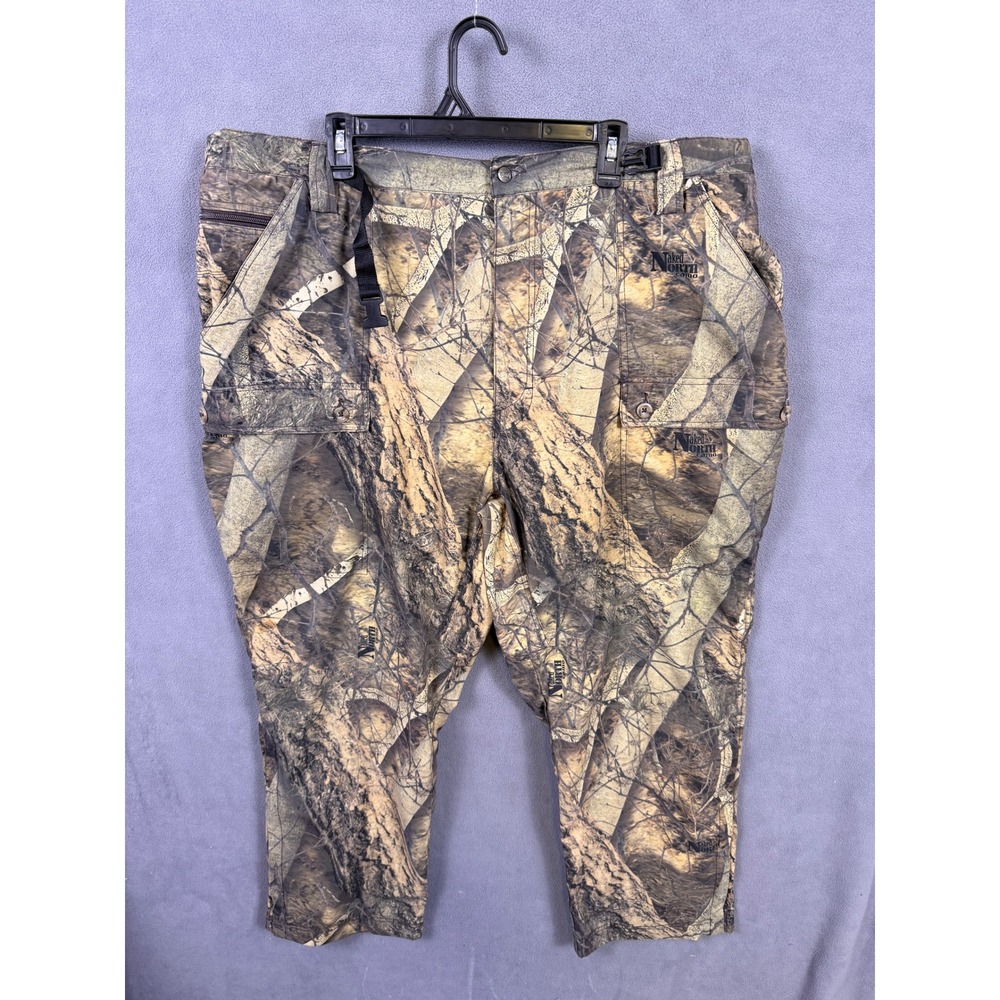 Gamehide Naked North Camo Hunting Pants Mens 4X Brown Real Tree Cargo Outdoor